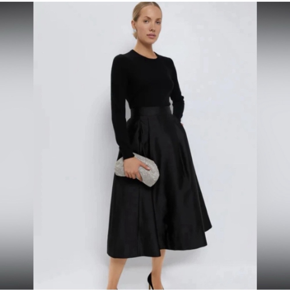 Tuckernuck Black A-Line Skirt - Picture 6 of 8